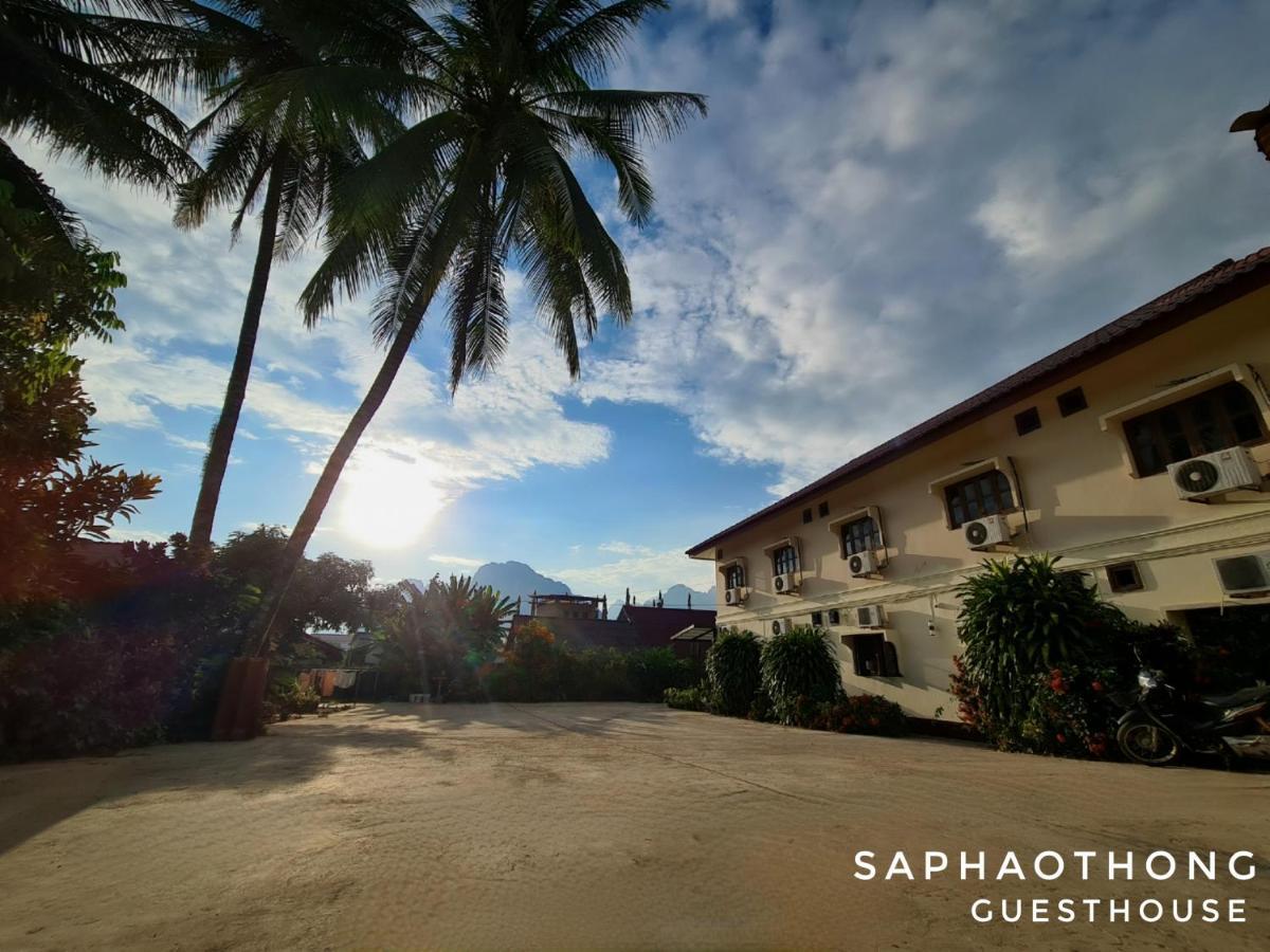 Saphaothong Guesthouse Ванг Виенг Екстериор снимка